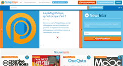 Desktop Screenshot of pedagotheque.be